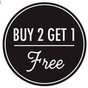 BUY 2 GET 1 FREE